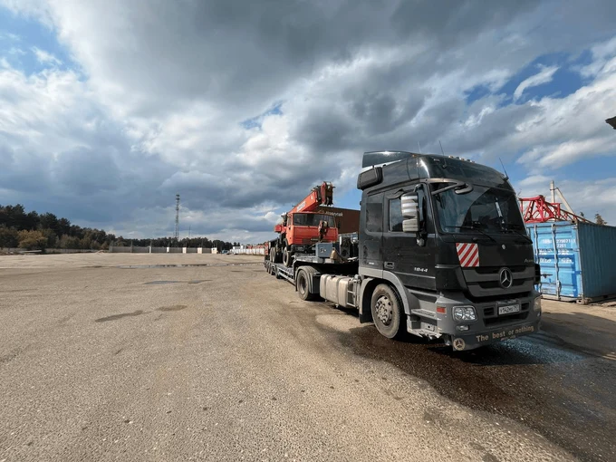 Перевозка автокрана